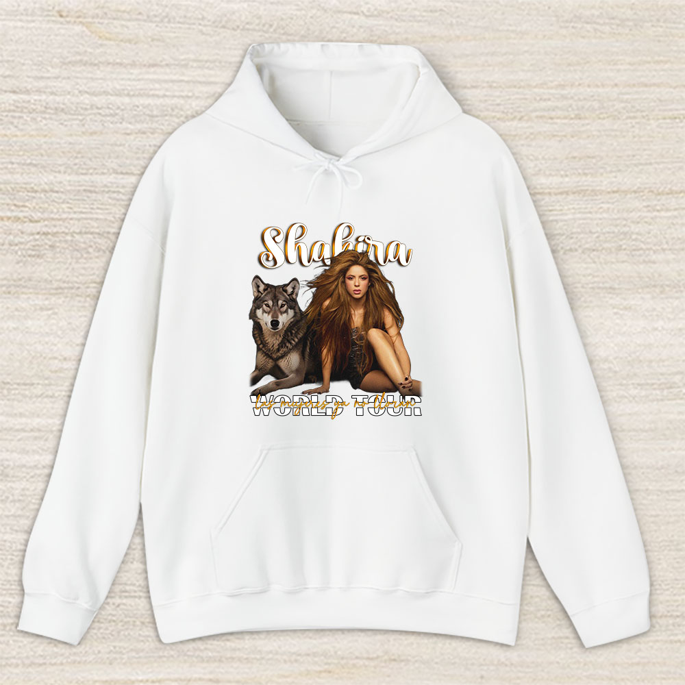 Vintage Shakira 2024 Fan Hoodie, Shakira 2024 World Tour Live In Concert Unisex Hoodie