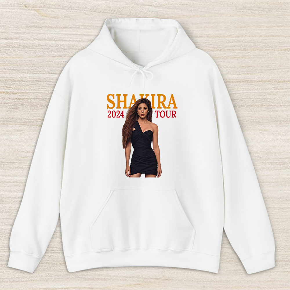 Vintage Shakira 2024 Fan Hoodie, Shakira 2024 World Tour Live In Concert Unisex Hoodie