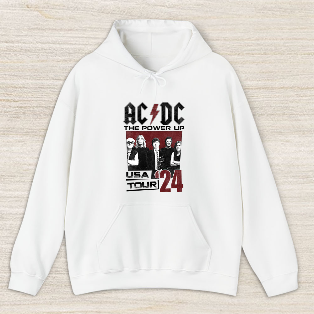 Vintage AC/DC The Fan Hoodie, AC/DC The Power Up Tour 2024 Unisex Hoodie