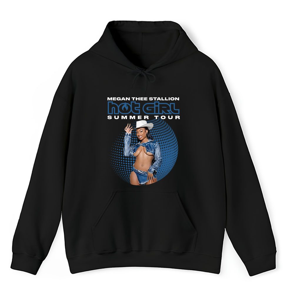 Vintage Megan Thee Fan Hoodie, Megan Thee Stallion Hot Girl Summer Tour Unisex Hoodie For Fans