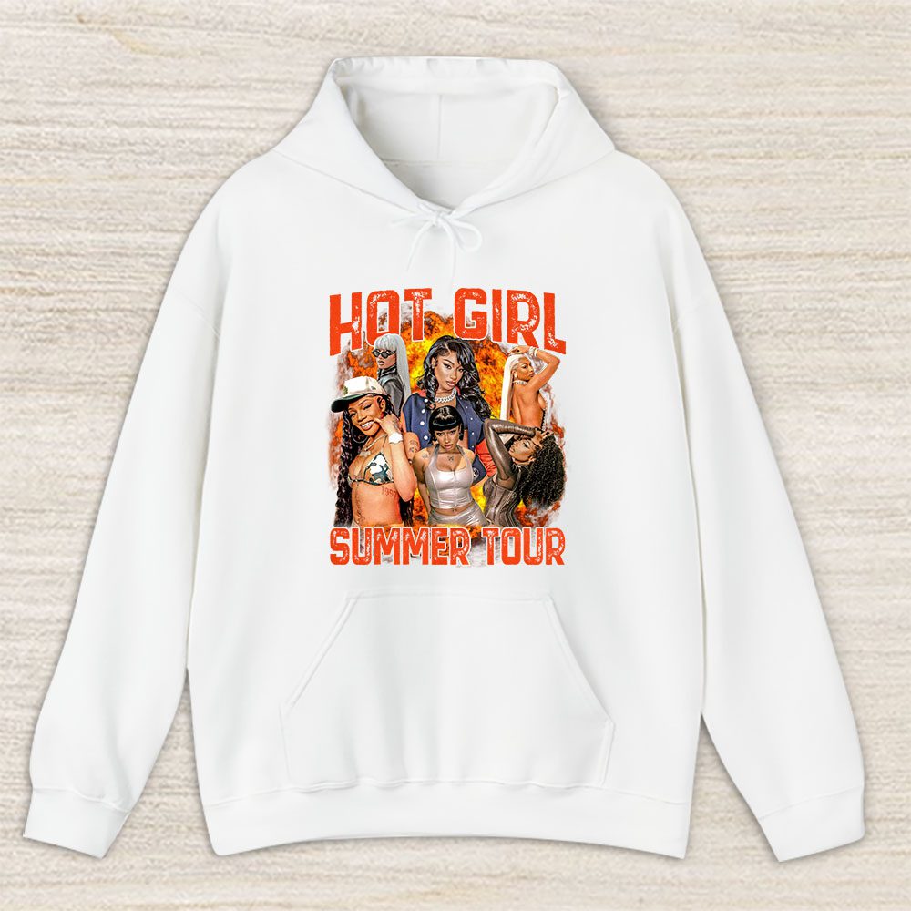 Vintage Megan Thee Fan Hoodie, Megan Thee Stallion Hot Girl Summer Tour Unisex Hoodie For Fans