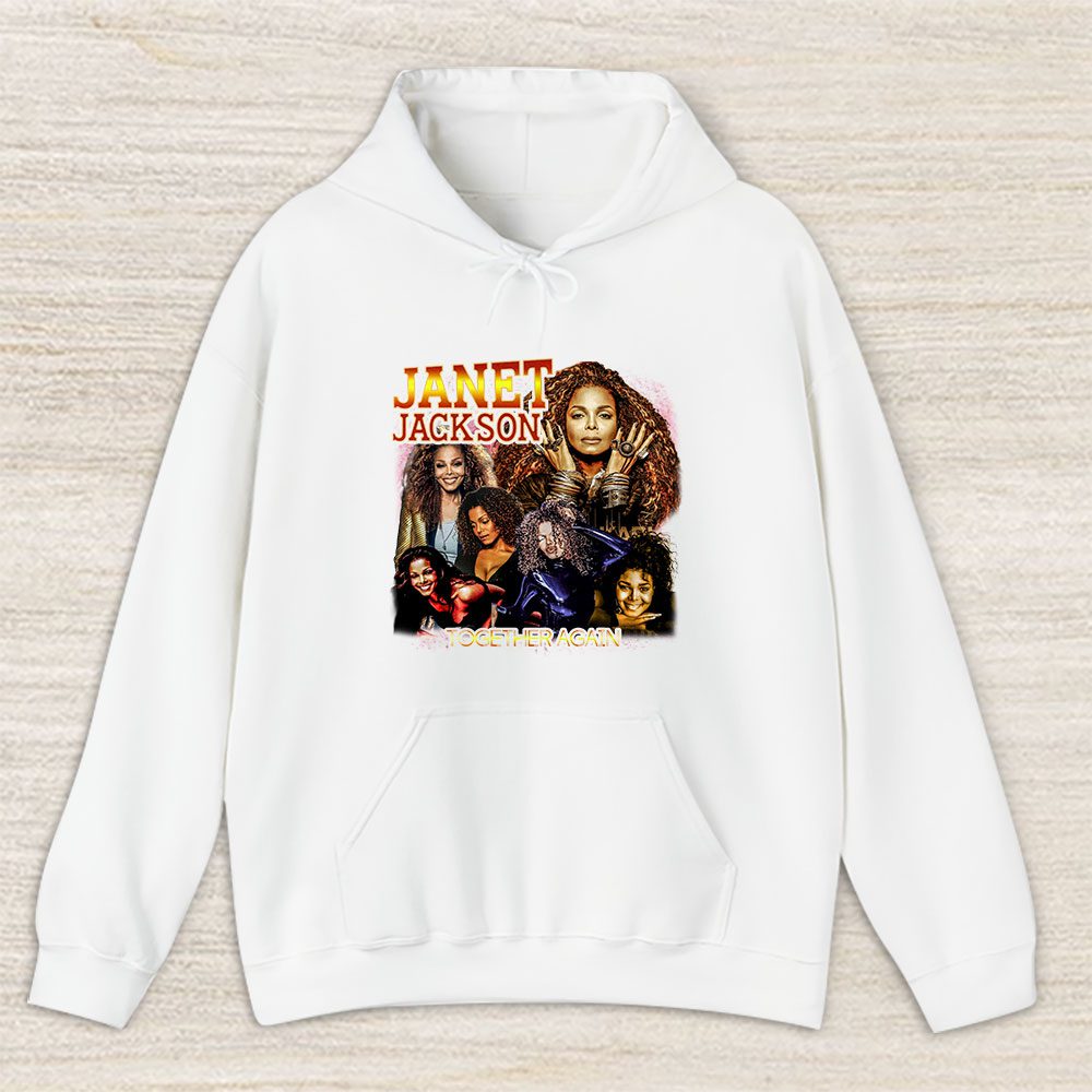 Vintage Janet Jackson Fan Hoodie, Janet Jackson Together Again Summer Tour 2024 Unisex Hoodie