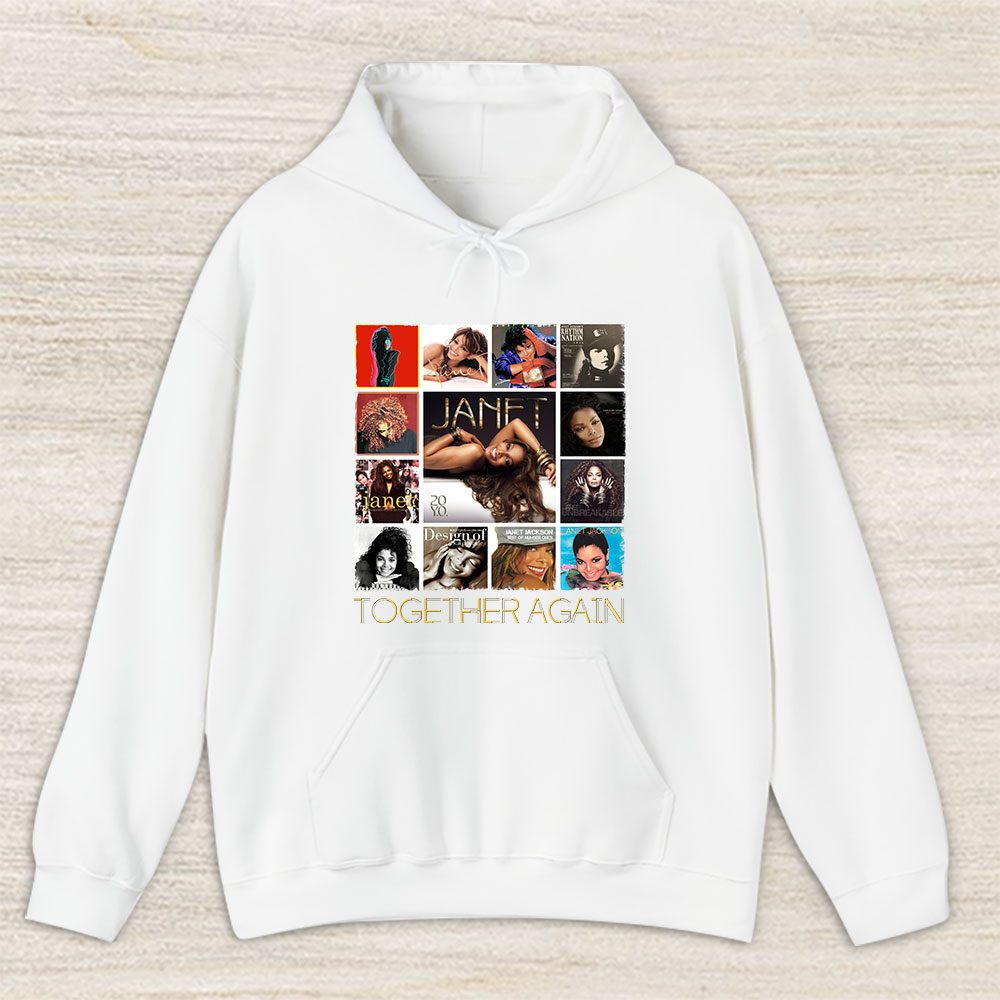Vintage Janet Jackson Fan Hoodie, Janet Jackson Together Again Summer Tour 2024 Unisex Hoodie
