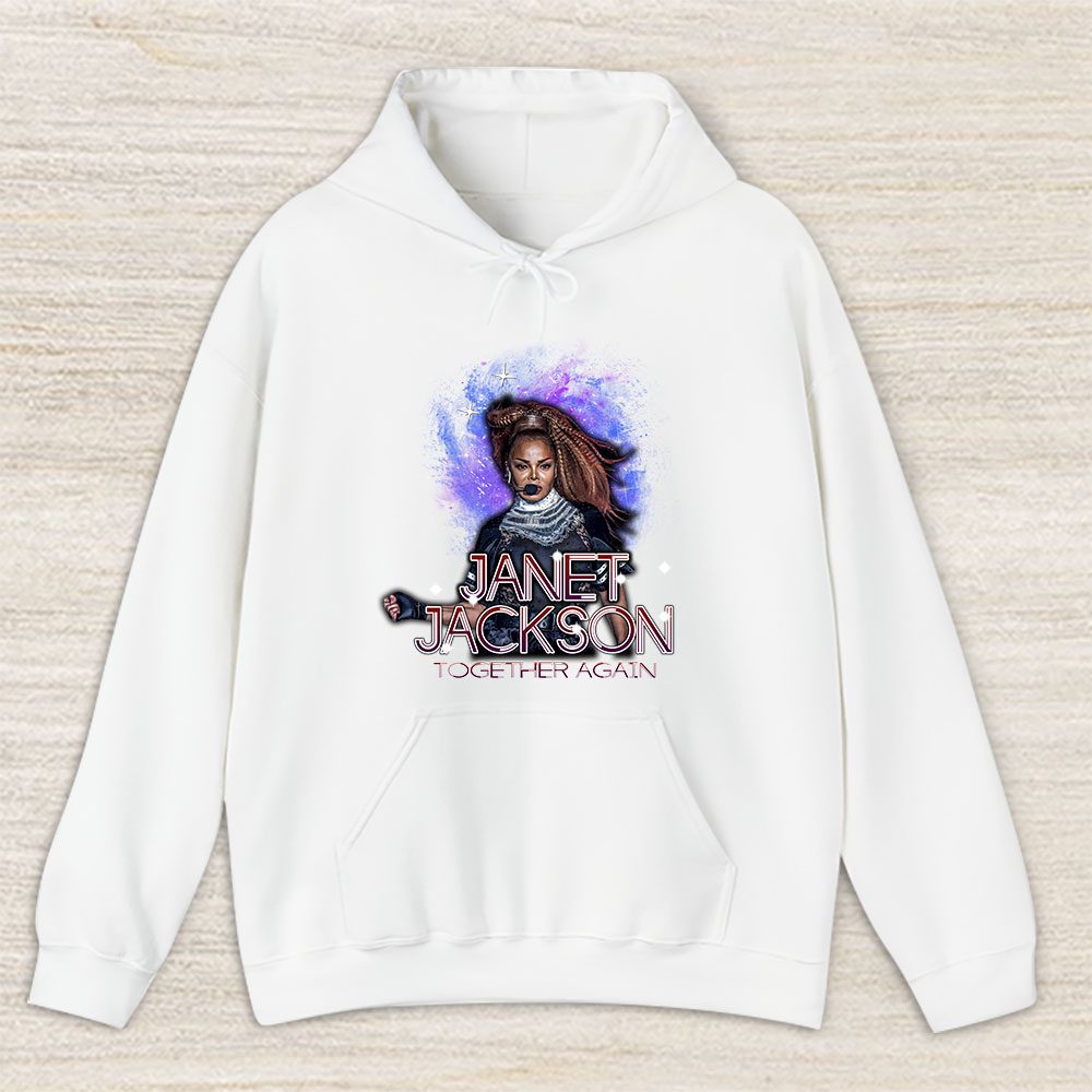 Vintage Janet Jackson Fan Hoodie, Janet Jackson Together Again Summer Tour 2024 Unisex Hoodie