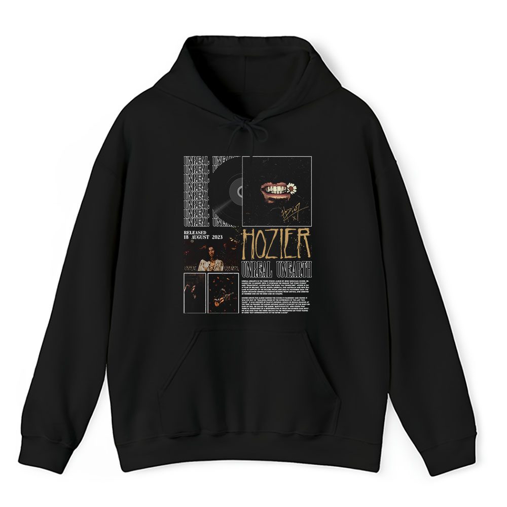 Vintage Hozier Unreal Fan Hoodie, Hozier Unreal Unearth Tour 2024 Tour Unisex Hoodie