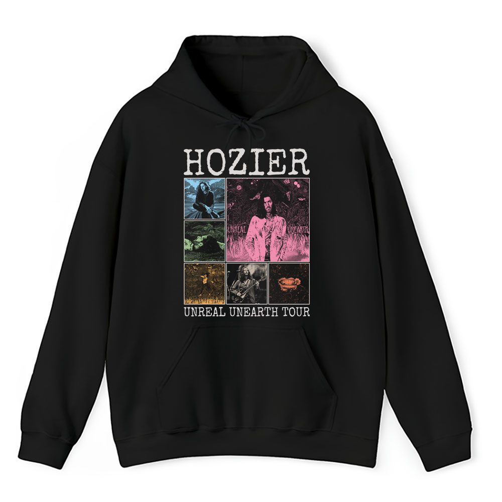 Vintage Hozier Unreal Fan Hoodie, Hozier Unreal Unearth Tour 2024 Tour Unisex Hoodie