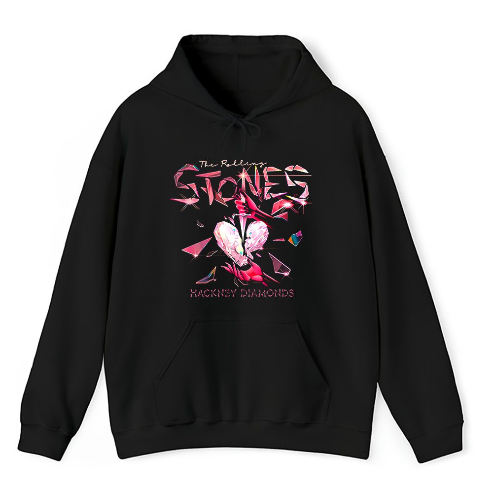 Vintage The Rolling Fan Hoodie, The Rolling Stones Hackney Diamonds Tour 2024 Unisex Hoodie