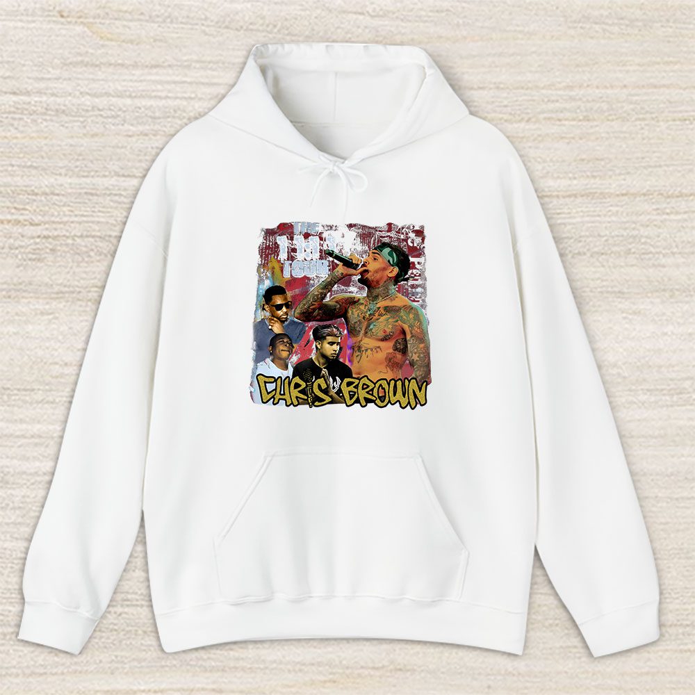 Vintage Chris Brown Fan Hoodie, Chris Brown 1111 Tour 2024 Breezy Unisex Hoodie