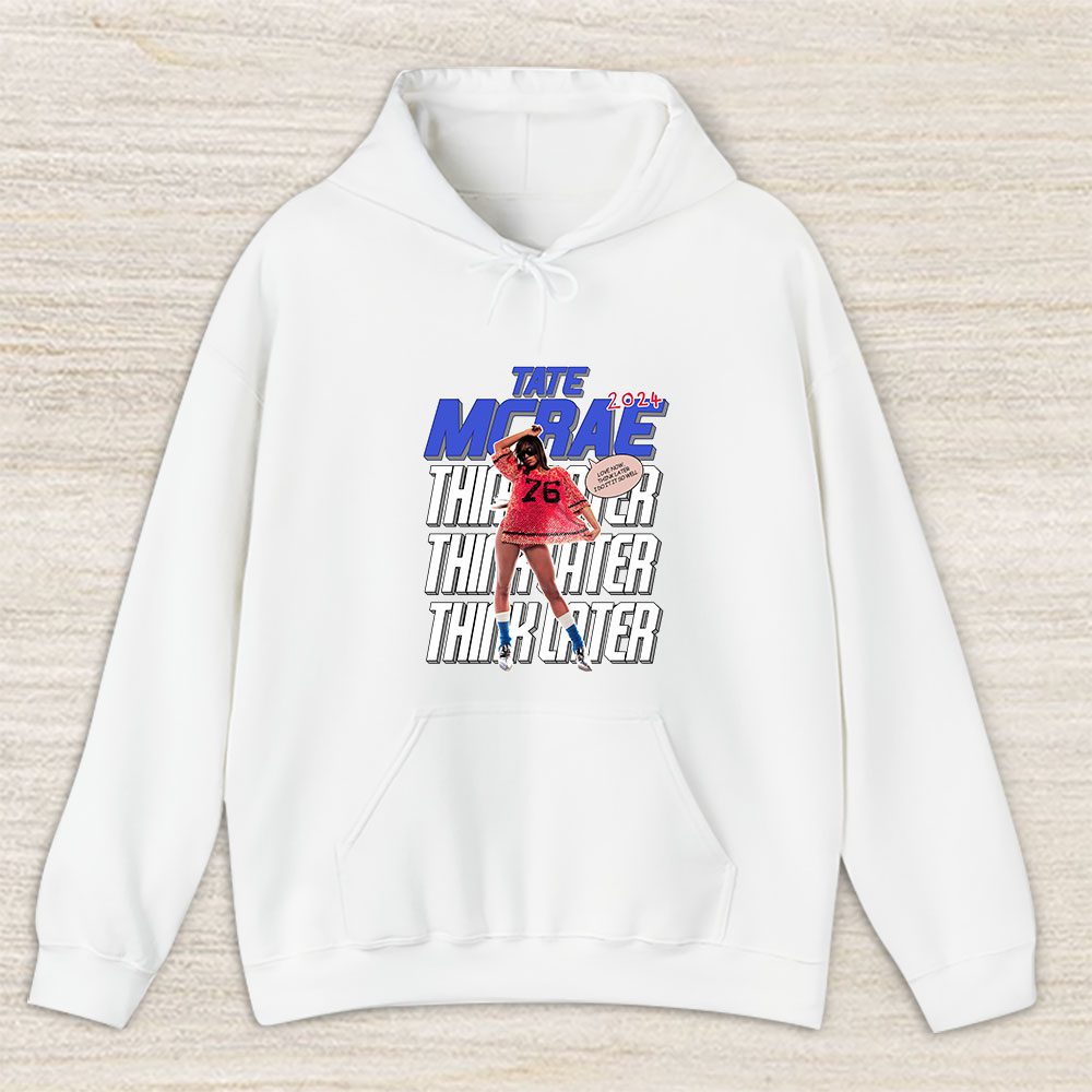 Vintage Tate Mcrae Fan Hoodie, Tate Mcrae Think Later World Tour Unisex Hoodie