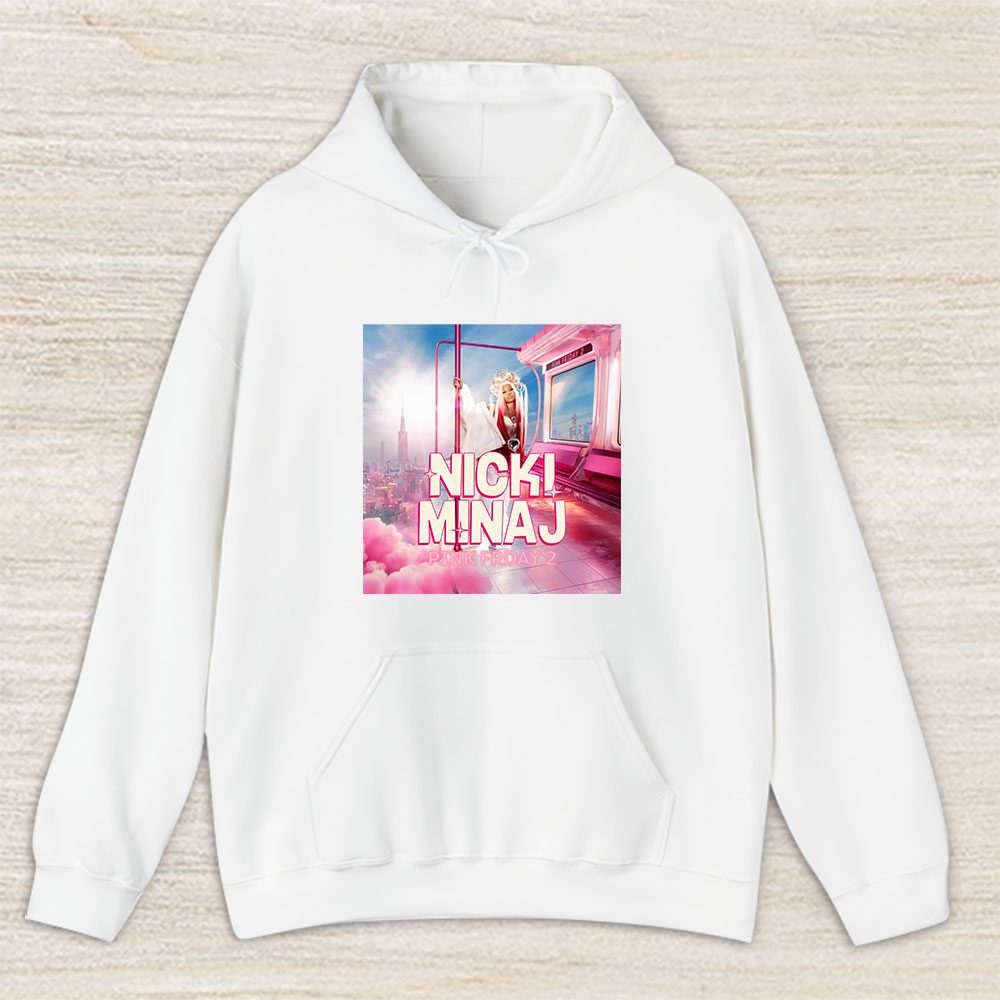 Vintage Nicki Minaj Fan Hoodie, Nicki Minaj Iconic Pink Friday 2 World Tour Unisex Hoodie