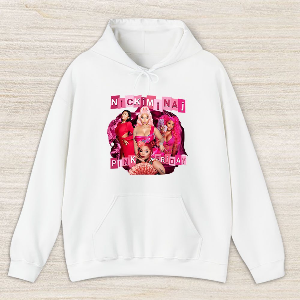 Vintage Nicki Minaj Fan Hoodie, Nicki Minaj Iconic Pink Friday 2 World Tour Unisex Hoodie