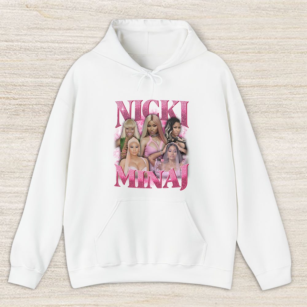 Vintage Nicki Minaj Fan Hoodie, Nicki Minaj Iconic Pink Friday 2 World Tour Unisex Hoodie