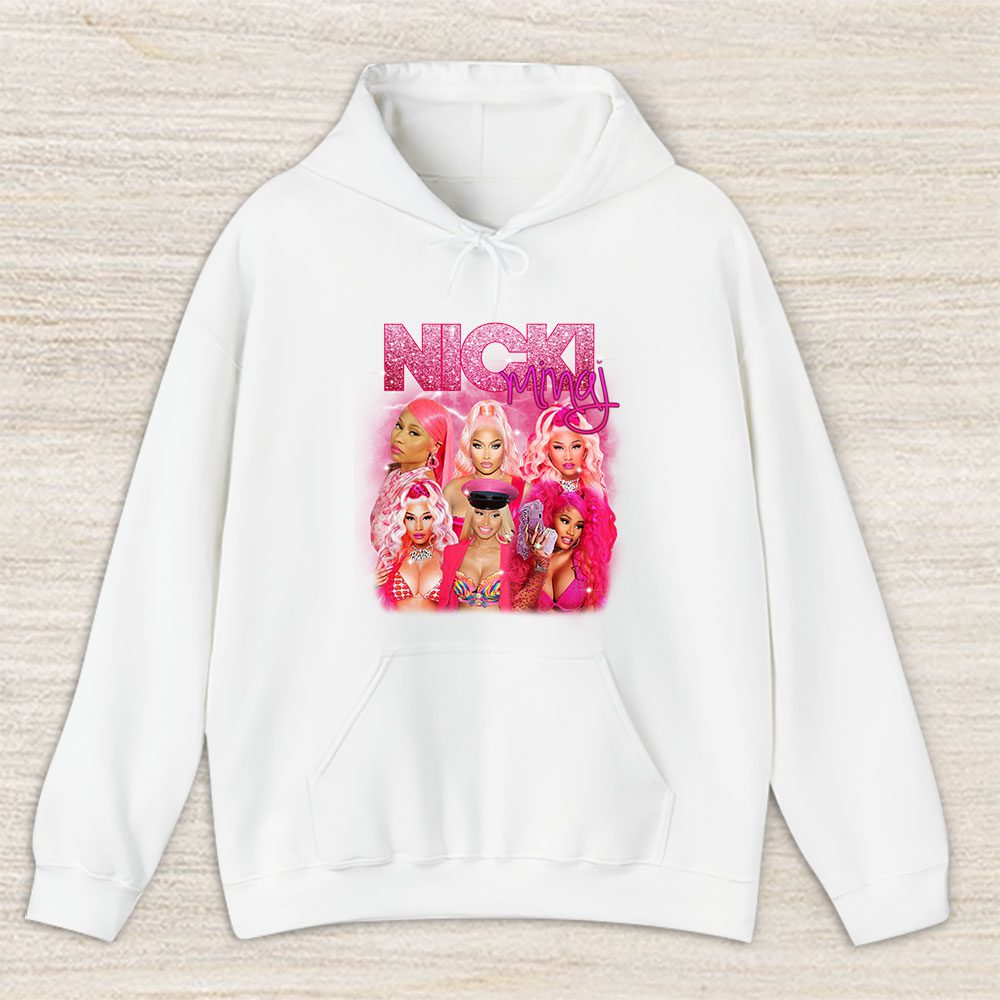 Vintage Nicki Minaj Fan Hoodie, Nicki Minaj Iconic Pink Friday 2 World Tour Unisex Hoodie