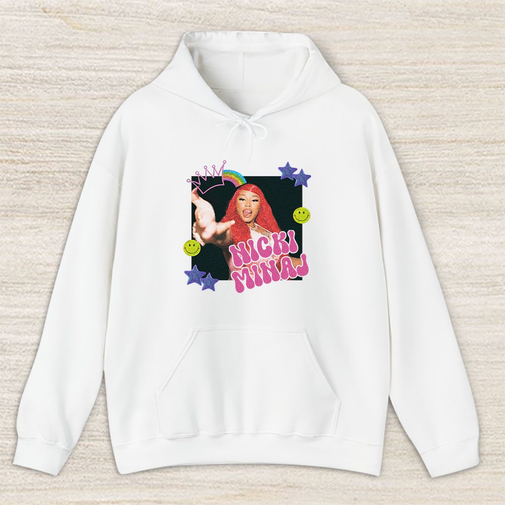 Vintage Nicki Minaj Fan Hoodie, Nicki Minaj Iconic Pink Friday 2 World Tour Unisex Hoodie