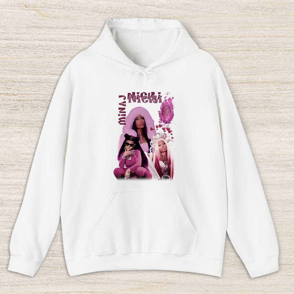Vintage Nicki Minaj Fan Hoodie, Nicki Minaj Iconic Pink Friday 2 World Tour Unisex Hoodie