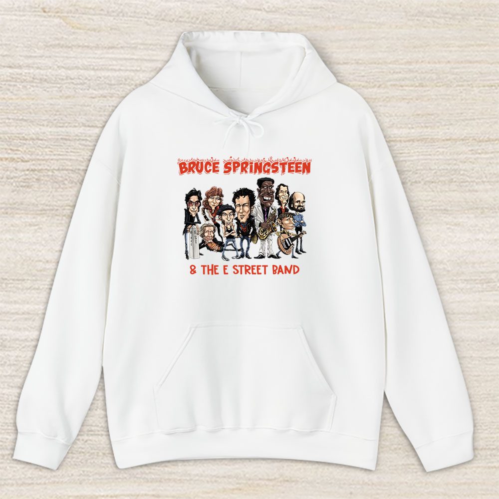Vintage Bruce Springsteen Fan Hoodie, Bruce Springsteen The E Street Band Tour Anniversary Unisex Hoodie