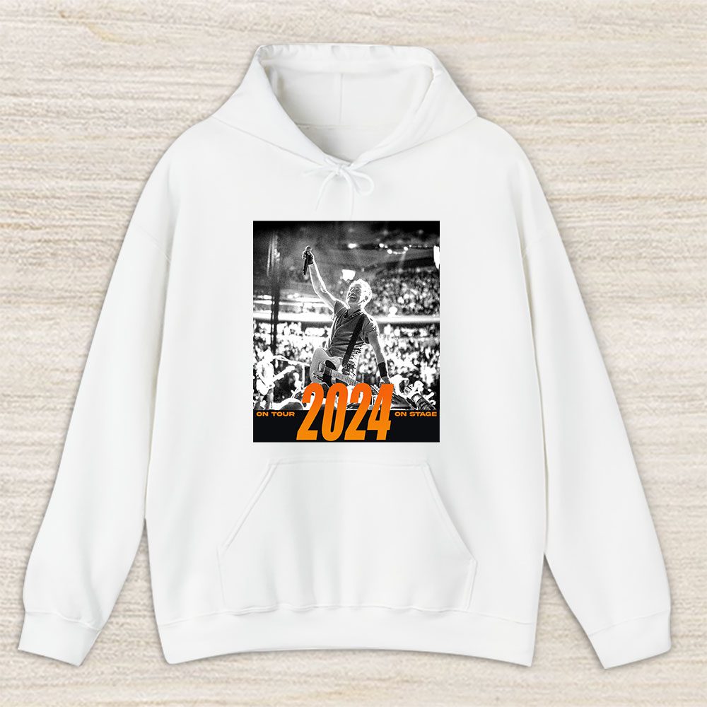 Vintage Bruce Springsteen Fan Hoodie, Bruce Springsteen The E Street Band World Tour 2024 Unisex Hoodie