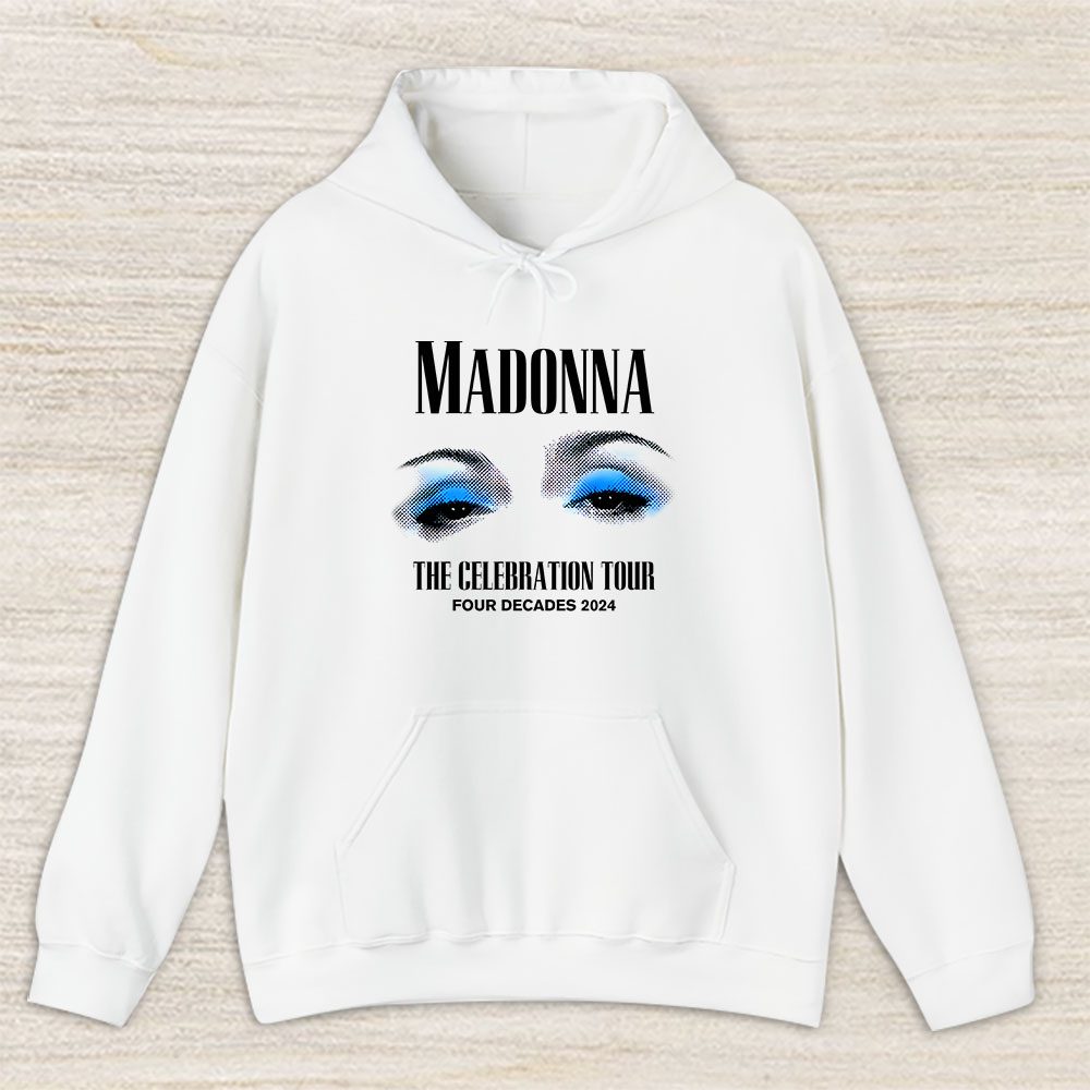 Vintage Madonna The Fan Hoodie, Madonna The Celebration Tour White Unisex Hoodie