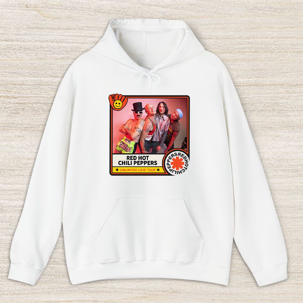 Vintage Red Hot Fan Hoodie, Red Hot Chili Peppers Unlimited Love Tour Unisex Hoodie