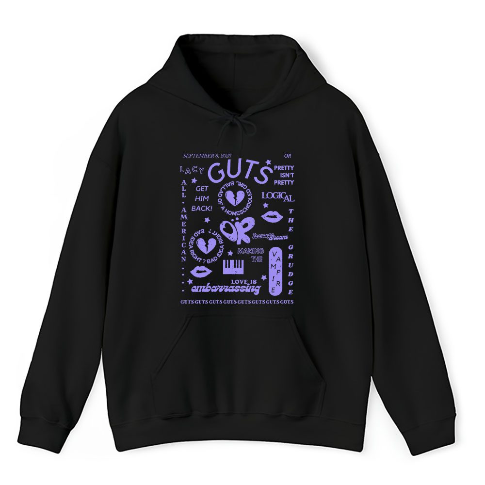 Vintage Olivia Rodrigo Fan Hoodie, Olivia Rodrigo Guts World Tour Unisex Hoodie