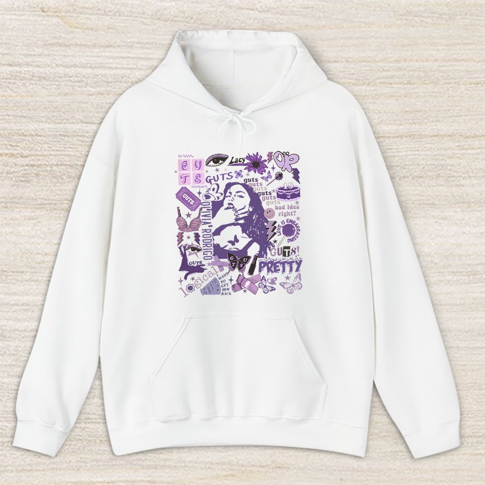 Vintage Olivia Rodrigo Fan Hoodie, Olivia Rodrigo Guts World Tour Unisex Pullover Hoodie