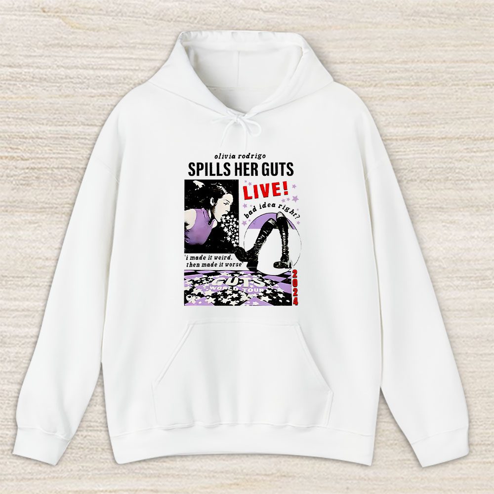 Vintage Olivia Rodrigo Fan Hoodie, Olivia Rodrigo Guts World Tour Unisex Pullover Hoodie