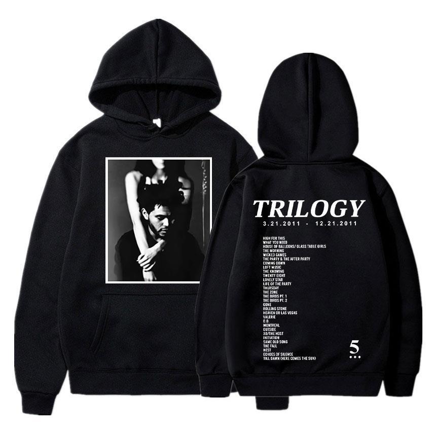 New The Weeknd Trilogy Music Album Graphic Hoodie