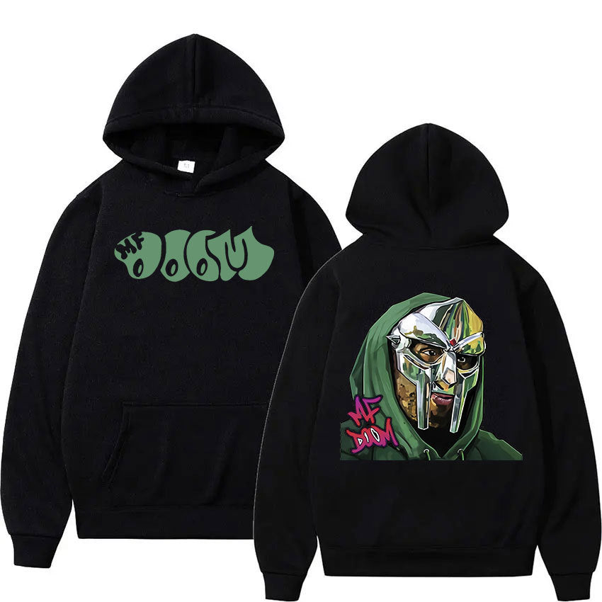New Mf Doom Hoodie Madlib Madvillain Metal Face Pullover