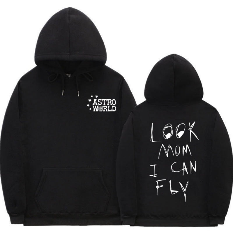 New Travis Scott Cactus Jack Look Mom I Can Fly Graphic Hoodie