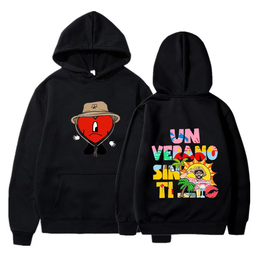 Bad Bunny Un Verano Sin Ti Graphic Hoodie