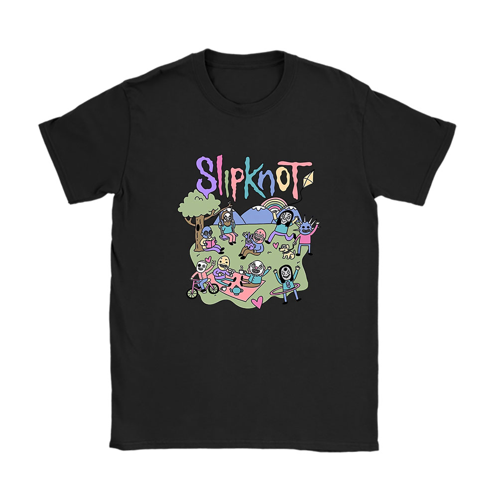 Slipknot The shirt, Slipknot The Masked Men The Knot Vintage Gift Unisex T-Shirt Cotton Tee