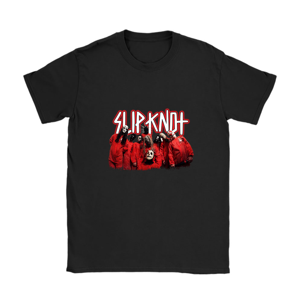 Slipknot 90s shirt, Slipknot 90s Rock Band Heavy Metal The Masked Men Unisex T-Shirt Cotton Tee