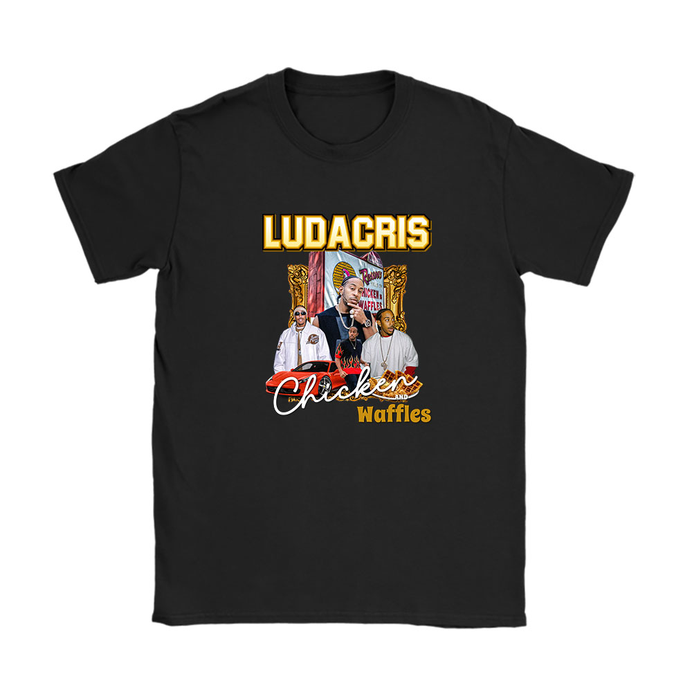 Ludacris Chicken shirt, Ludacris Chicken And Waffels Unisex T-Shirt Cotton Tee