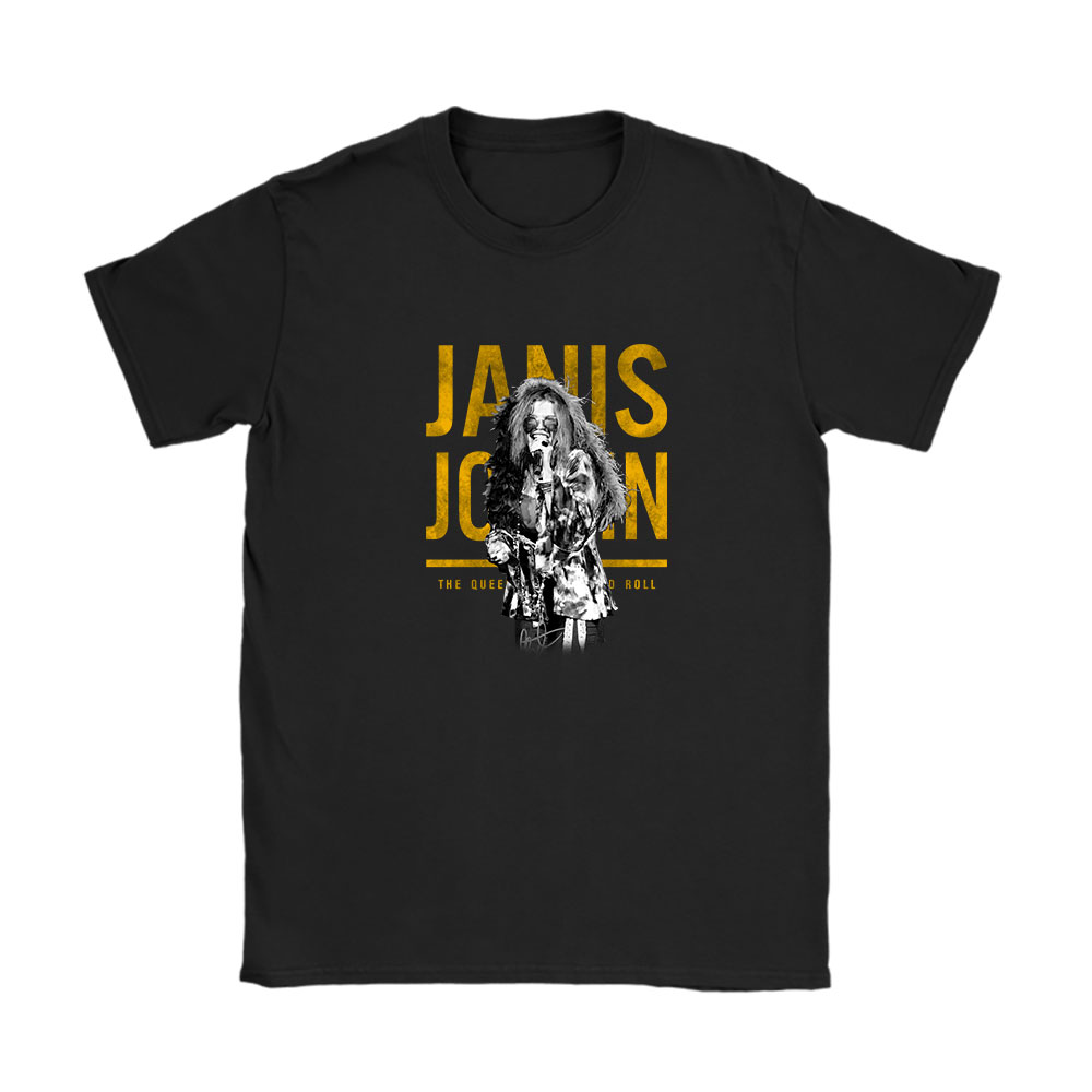 Janis Joplin shirt, Janis Joplin The Queen Of Rock And Roll Big Mama Unisex T-Shirt Cotton Tee