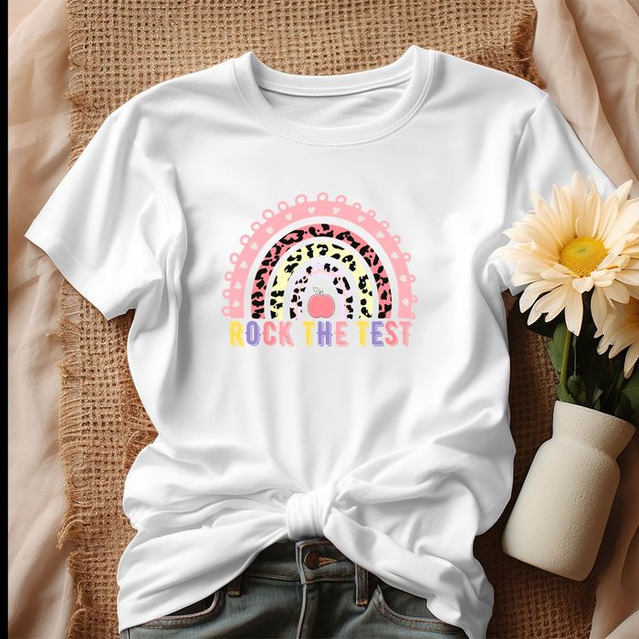 Leopard Rock shirt, Leopard Rock The Test Rainbow Unisex T-Shirt IPP1262