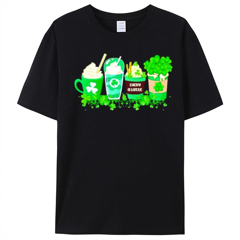 Irish Shamrock shirt, Irish Shamrock Coffee Cup St Patrick’s Day Unisex T-Shirt