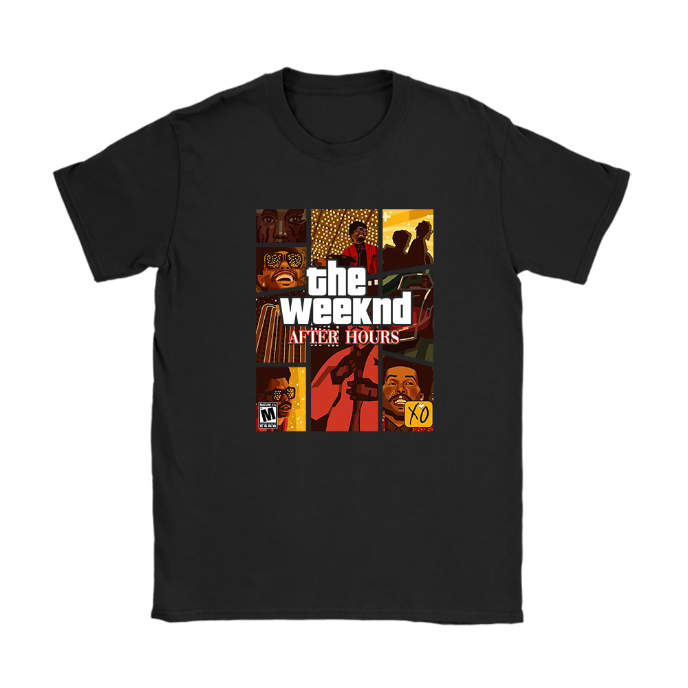The Weeknd shirt, The Weeknd Starboy Concert Album Tour Merch Tour Rap Shirt The Weeknd After Hours Album Unisex T-Shirt Cotton Tee