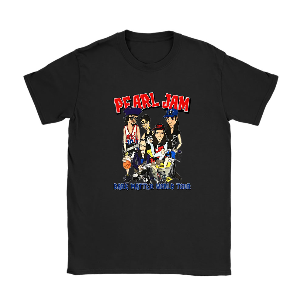 New Pearl Jam shirt, Pearl Jam Dark Matter World Tour 2024 Unisex T-Shirt Cotton Tee