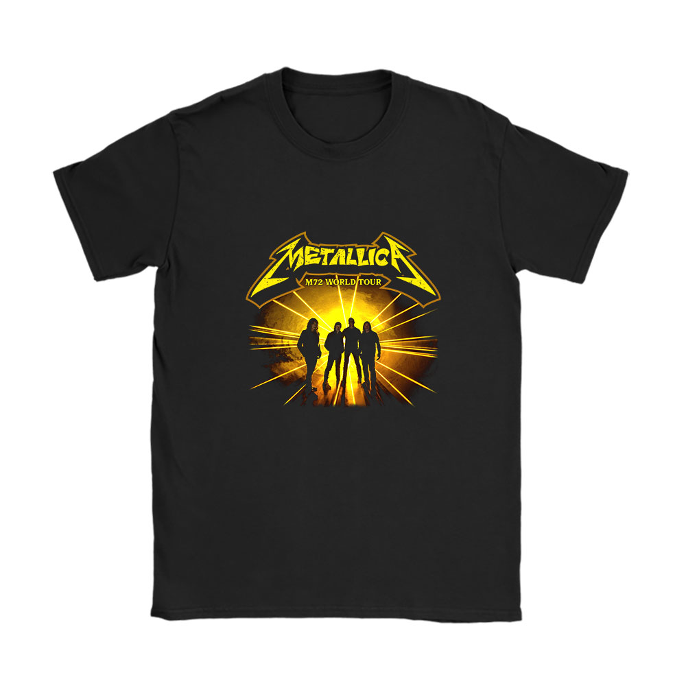 New Metallica M72 shirt, Metallica M72 World Tour Unisex T-Shirt Cotton Tee