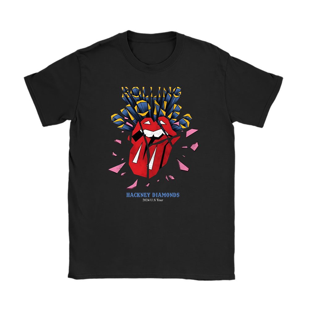 The Rolling shirt, The Rolling Stones Hackney Diamonds Tour 2024 Unisex T-Shirt
