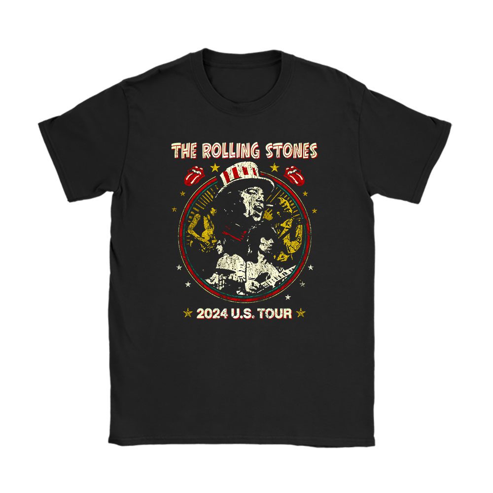 The Rolling shirt, The Rolling Stones Hackney Diamonds Tour 2024 Unisex T-Shirt