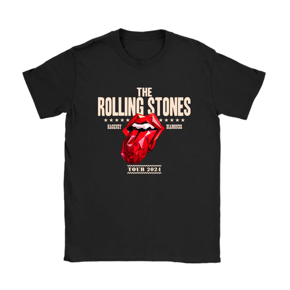 The Rolling shirt, The Rolling Stones Hackney Diamonds Tour 2024 Unisex T-Shirt