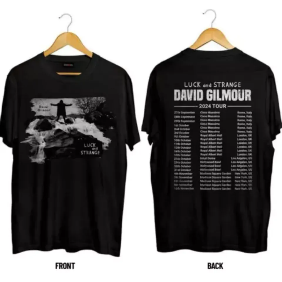 New Luck And Strange David Gilmour Tour 2024 Shirt