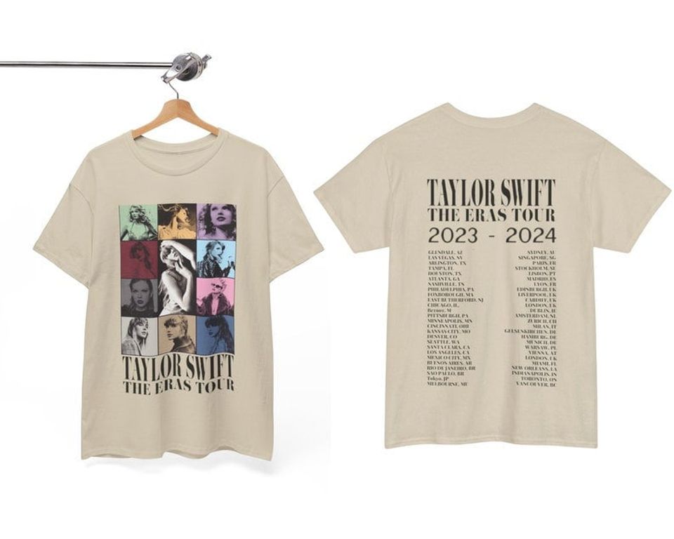 Taylor Eras Tour 2 Shirt, Eras Tour II 2024 World Cities TTPD T-Shirt, taylor version Gift Merch Comfy Tee