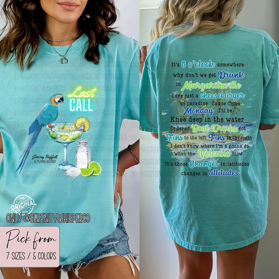 Jimmy Buffett Memorial Shirt, Jimmy Buffett Fan Gift, Parrothead Island