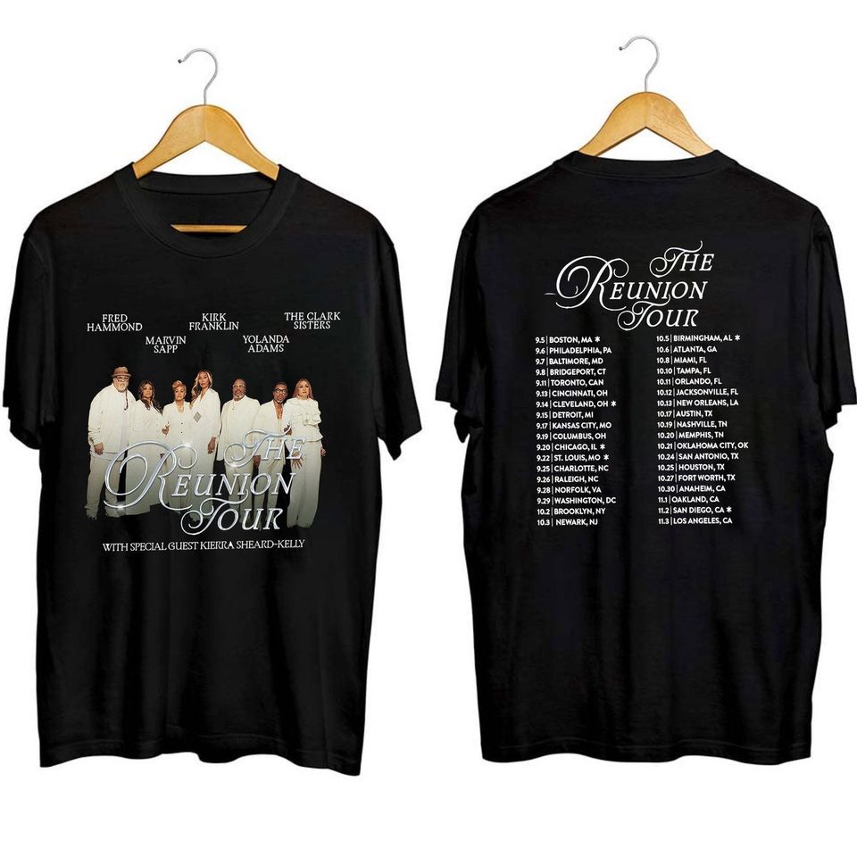 New Kirk Franklin The Reunion Tour 2024 Shirt, Kirk Franklin 2024 Concert