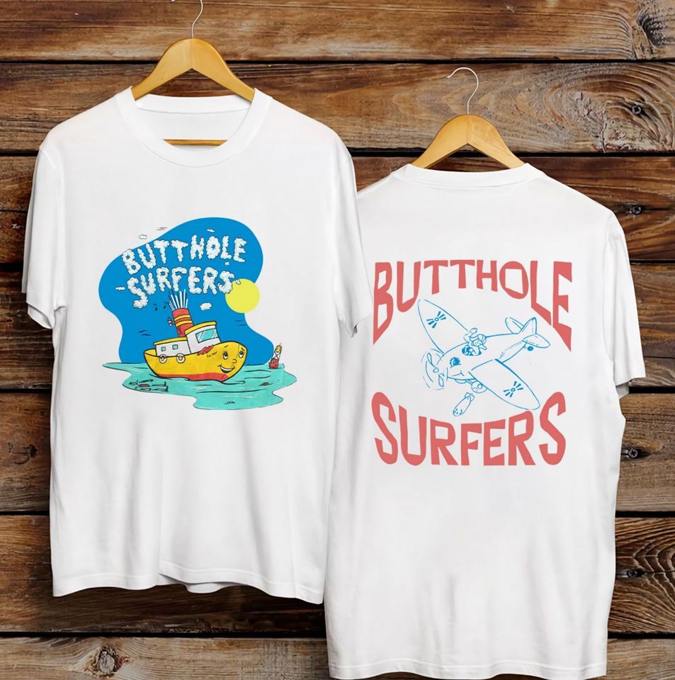 New Rare Butthole Surfers T-Shirt