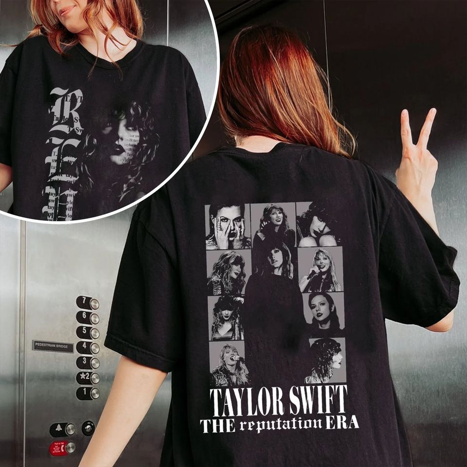 New Vintage Reputation Taylor Swift Shirt, Reputation Newspaper Shirt