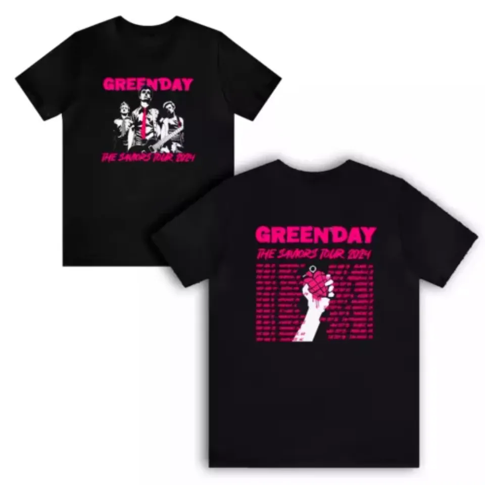 New Green-Day The Saviors Tour 2024 T-Shirt