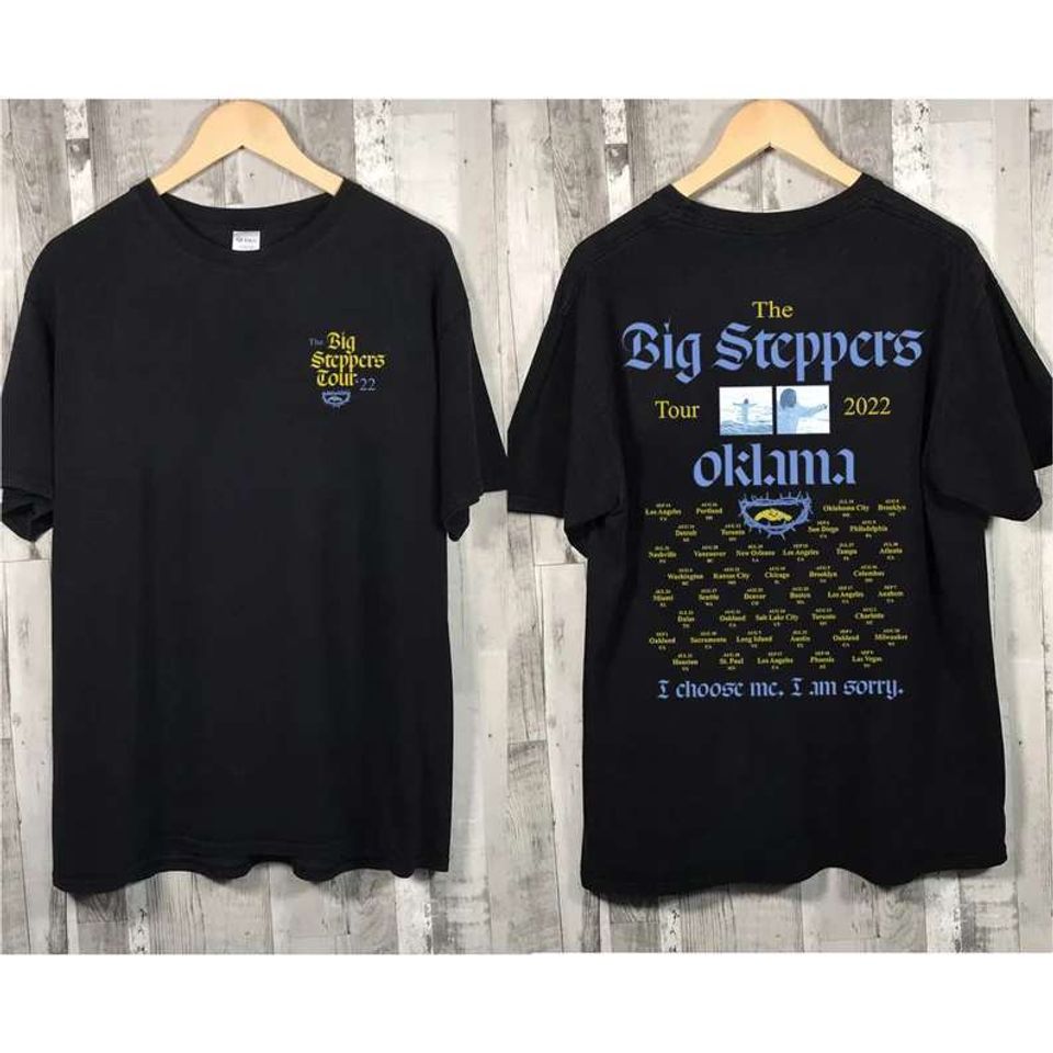 New The Big Steppers Tour Okalama, Kendrick Lamar, Mr Morale *2side Shirt
